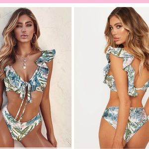 PLT Frill Bikini W/ Cover Skirt